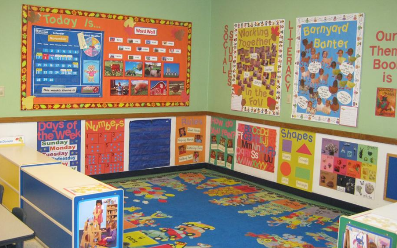 Cornell Road KinderCare Preschool Classroom
